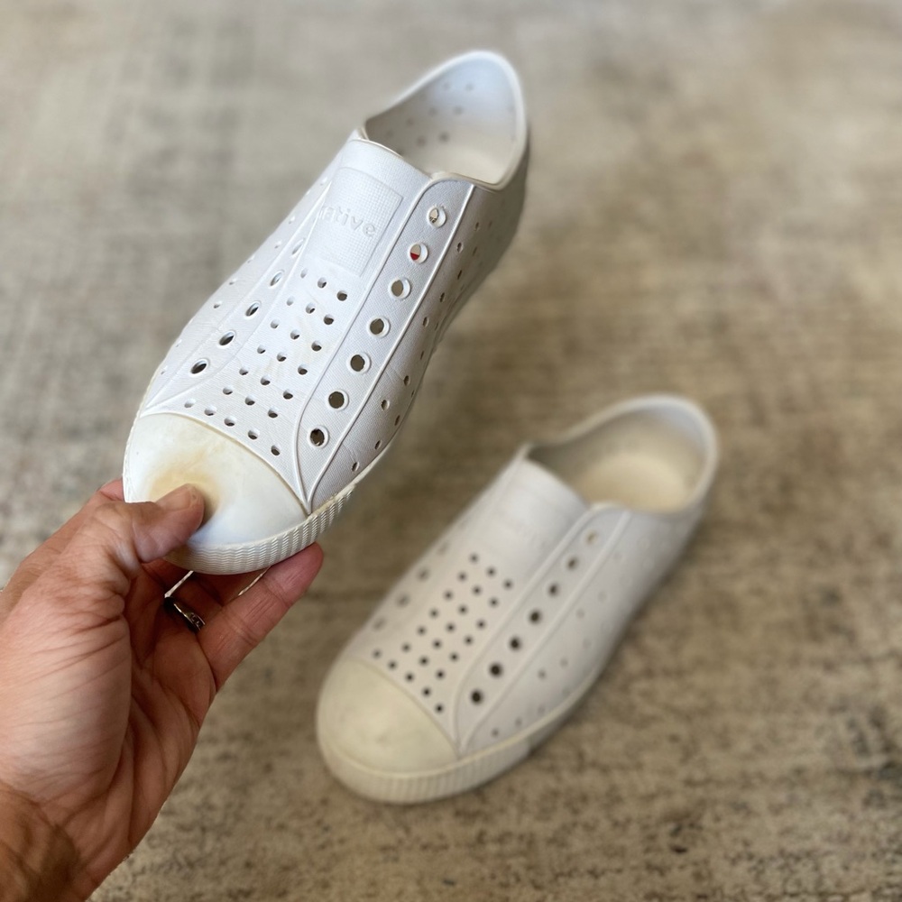 Native Kids White Water Shoes